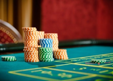 Andar Bahar card game layout with Andar and Bahar sides